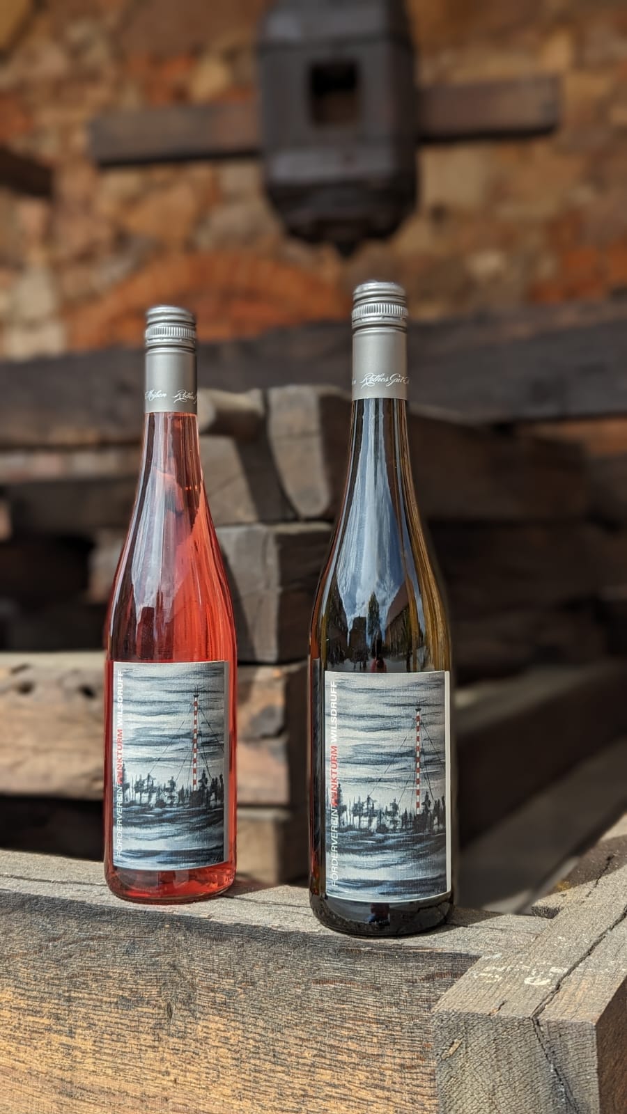 Funkturm-Wein  in Weiß und Rosé